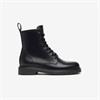 NeroGiardini Classic Laced Ankle Boot - Black Leather